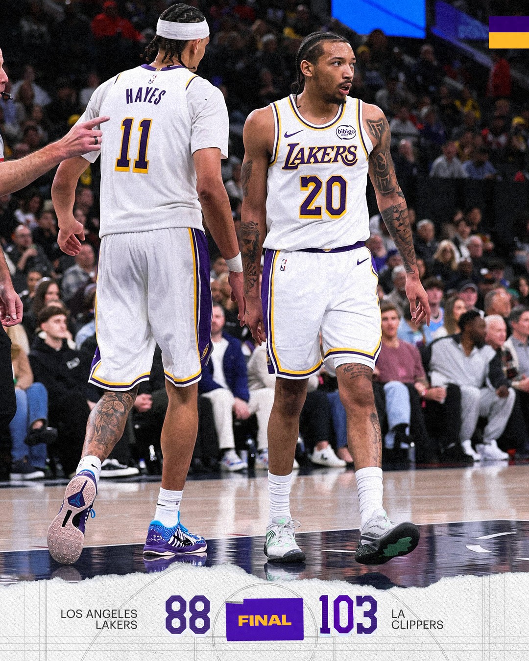 詹姆斯轰36分仍输快船！有东契奇湖人却还在啃老，雷迪克该下课吗